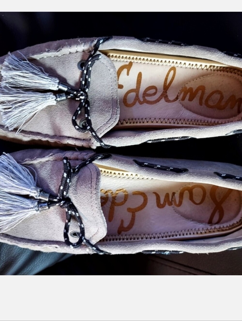 Sam Edelman Women's Tan Tassel Loafers EUC SZ7